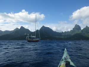 Arriving Moorea