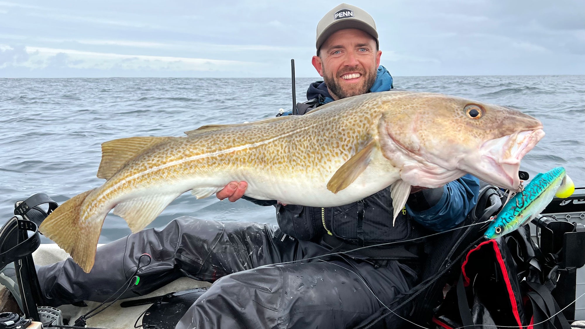 Highlander Cod Fish Kayak Fishing for Giant Cod and Coalfish in Scotland | Duct Tape ...